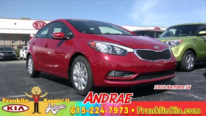 Franklin Kia, 2016 Kia Forte, 5 Star Safety Rating, 39 MPG Franklin Kia, Nashville TN