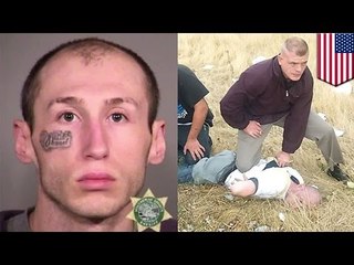 고속도로에서 여성을 구타하던 남성, 남성 2명에게 혼쭐나게 얻어맞아