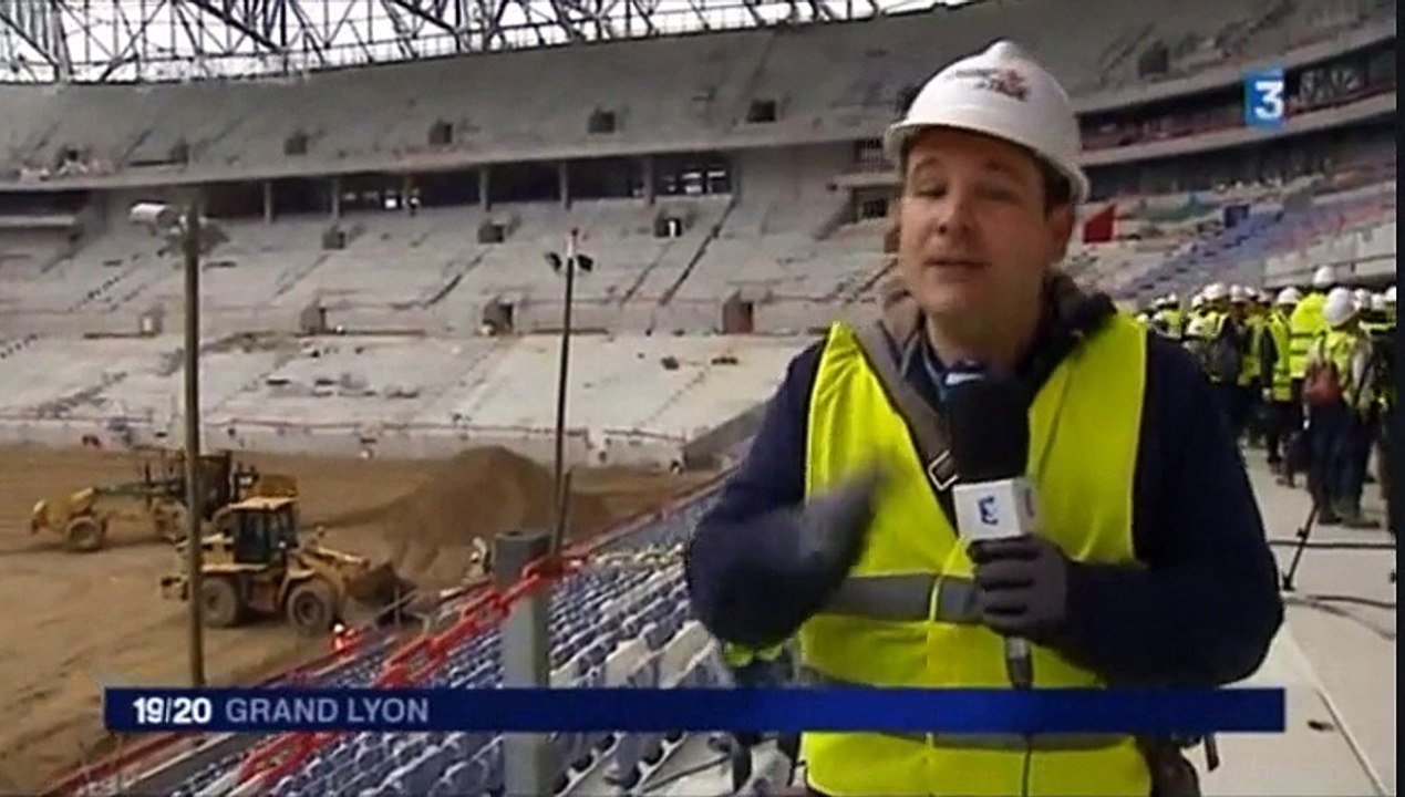 Grand Stade OL - 05102015 - FR3 GRAND LYON