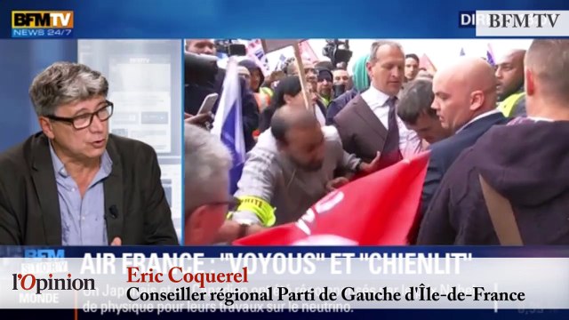 TextO’ : Air France - Jean-Luc Mélenchon : Valls se comporte comme le garde-chiourme d'Air France