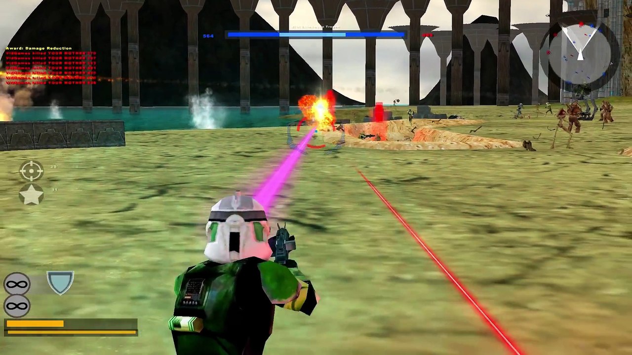 Star Wars Battlefront 2 Mods - Kashyyyk_ Star Wars Episode III Map - DailyMotion (1080p)