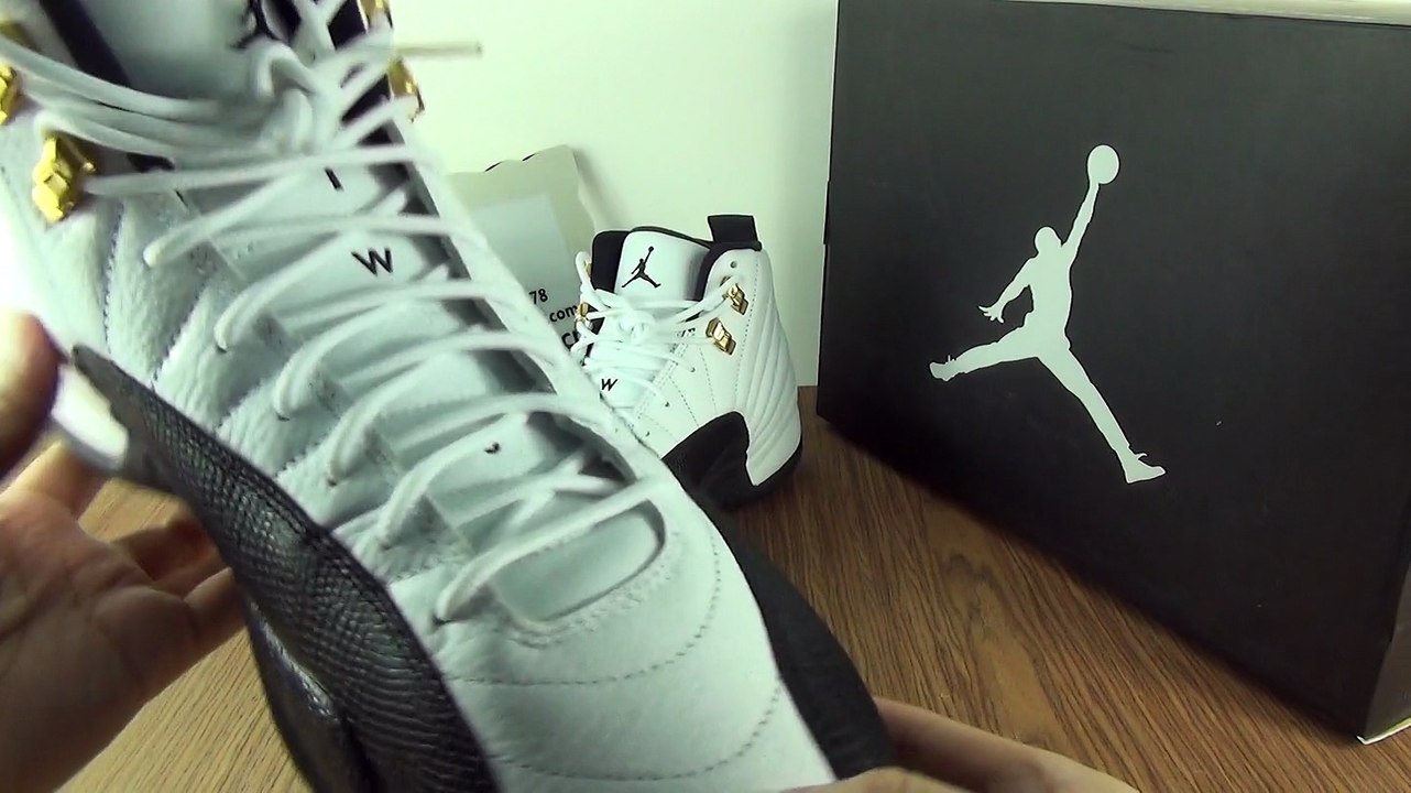 Authentic Air Jordan 12 Taxi