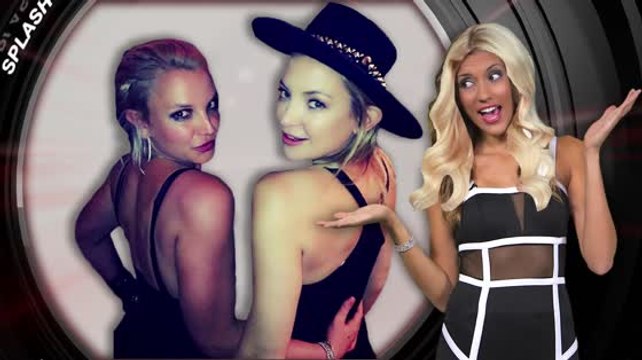 Britney Spears Crashes Kate Hudson's Game Night!