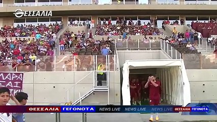 ΑΕΛ πρώτη προπόνηση 2015- 2016 Tv thessalia
