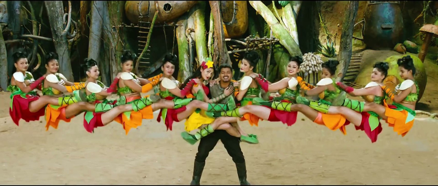 Puli (Tamil) - Jingiliya Song Promo _ Vijay, Shruti Haasan _ DSP _ Chimbu Deven