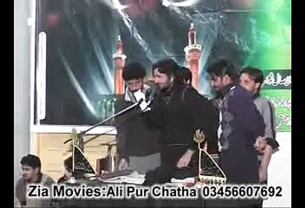 zakir malik mudassar iqbal shadat imam hassan yad gar majils 29Safar 2013 part3