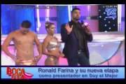 Ronald Farina y su nueva etapa como presentador en Soy el Mejor