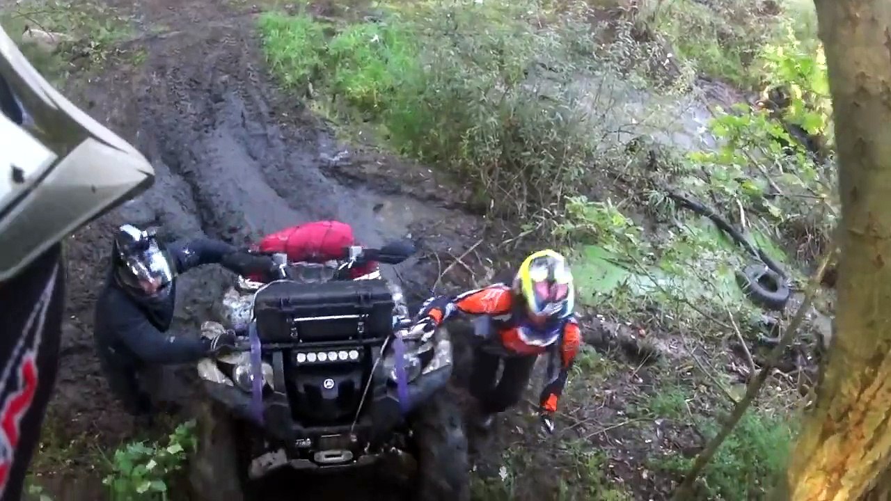 Off-Road Yamaha Grizzly 700, Can-Am XMR 1000, Rajd Daleko Od Szosy VI