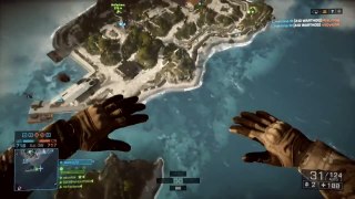 BATTLEFIELD 4 - Lucky helicopter kill