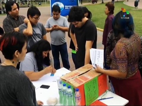 Peruvian Left Holds Presidential Primary Elections