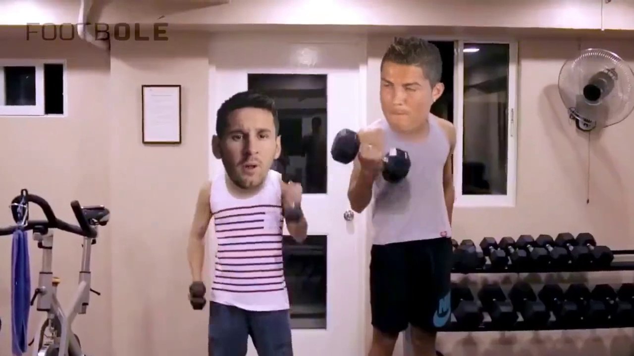 When Messi and Ronaldo are the Best Friends