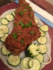 SPICY MUTTON LEG ROAST BY SEHAR SYED