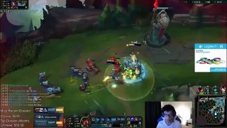 Cloud 9 Hai Stream 22/8/2015 Top lane - Nautilus vs Fiora - Kr Solo Q