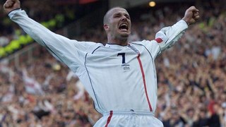 Rare Video - When Beckham became an England Hero