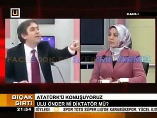 SİNAN MEYDAN ATATÜRK DÜŞMANI SÖZDE YAZARLARA DERSİNİ VERDİ