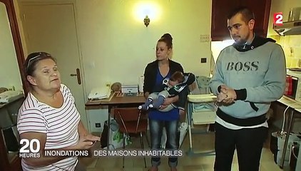 Intempéries : des maisons inhabitables