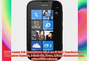 Nokia Lumia 510 Smartphone 102 cm 4 Zoll Touchscreen 5 Megapixel Kamera 4fach dig Zoom 35mm