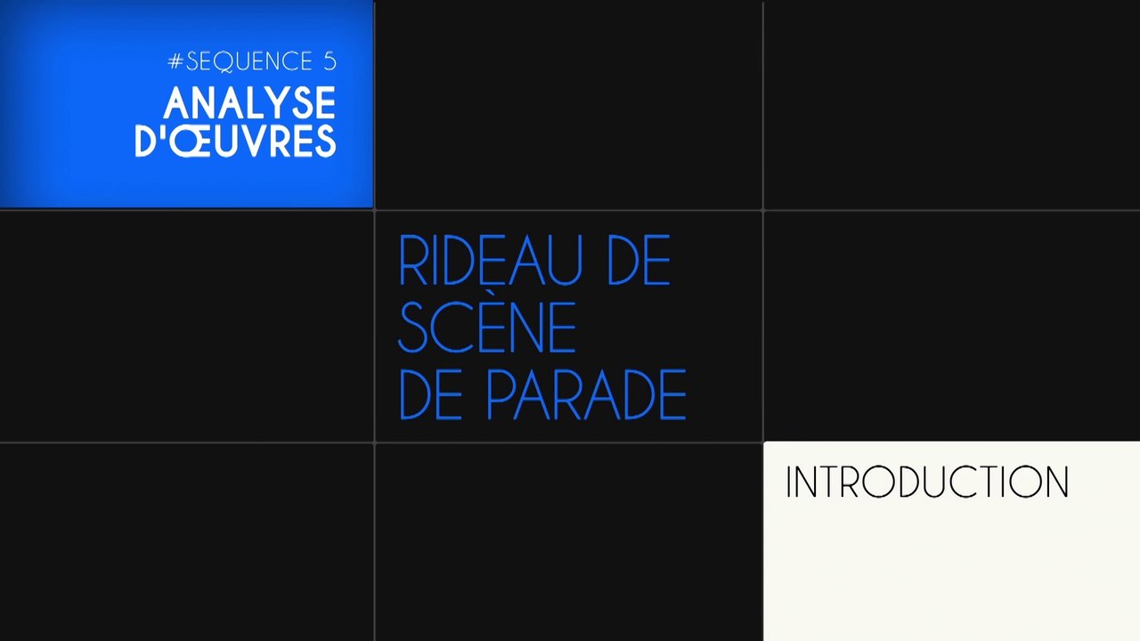 Picasso et le spectacle - Analyse d'oeuvre : Le Rideau de Scène de Parade