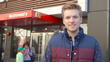 We went to McDonalds to see what their big announcement was