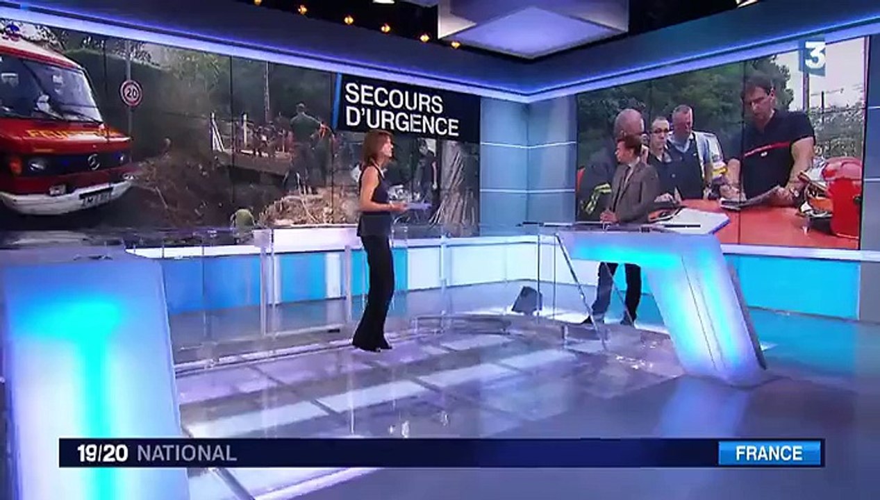 Intempéries meurtrières : les pompiers toujours à pied d'œuvre