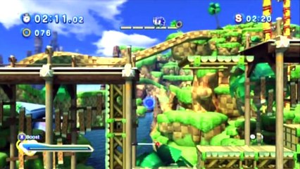 Let's Play Sonic Generations Part 5:Well Someone Has Gotten, Um Bigger