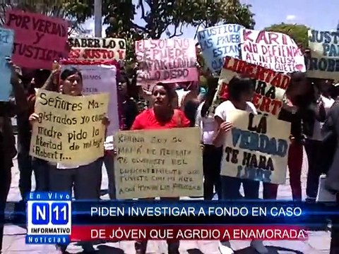 N11 Informativo FAMILIARES Y AMIGOS PIDEN INVESTIGAR A PROFUNDIDAD EN CASO DE JOVEN QUE AGREDIO A PAREJA