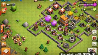 Clash of clans with Malachi  (3) another epic fail