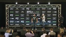 UFC 193 On Sale Press Conference Staredowns