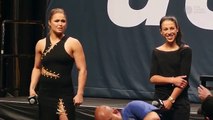 UFC 191 Fan QA with Ronda Rousey and Joanna Jedrzejczyk