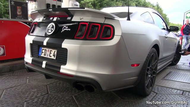 662HP Ford Shelby Mustang GT500 SVT Burnout fail!