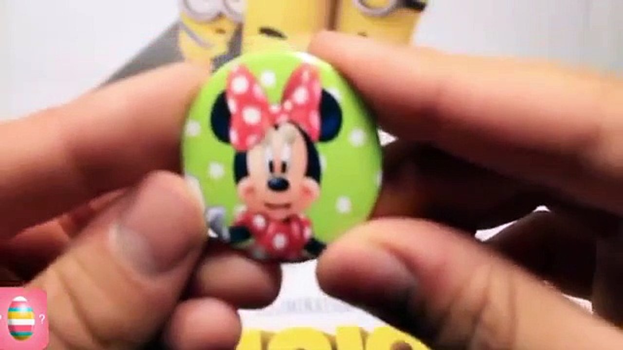 Despicable Me Minions Kinder Surprise Eggs Disney Frozen Mickey Mouse Toy For Kids(1)