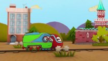 Trains. Coloring Book - Cars and Trains. Learning colors (Train Cartoon) No titles