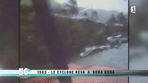 Le cyclone Reva à Bora Bora en 1983 - Archives Polynésie 1ère n°2