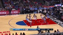 DeAndre Jordan Alley Oop Dunk _ Nuggets vs Clippers _ October 2, 2015 _ 2015 NBA Preseason