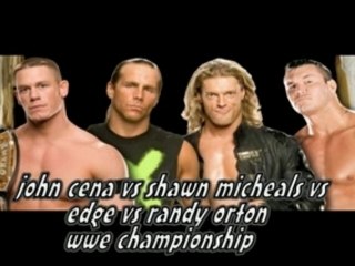 Backlash 07 matches