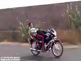 Desi Indian Boys Dangerous Stunt Fail - Bike Stunt Gone Wrong(whatsapp9.com)