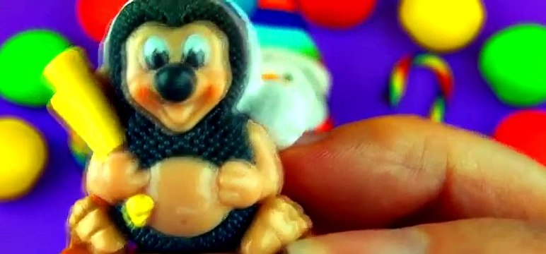 Play-Doh Surprise Eggs with Christmas Penguin My Little Pony Kinder Toys Cars 2 Toy Story FluffyJet [Full Episode]