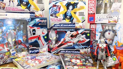 【ウルトラ大量買い動画！？】DXエクスデバイザー変身セット スカイマスケッティ ウルトライザー サイバーカードvol.1 ROBOT魂ドラえもん 妖怪メダル萬全集Bメダル付き ウルトラマンX