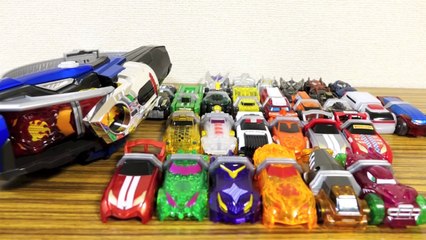 【前編】DXマッハドライバー炎で全シフトカー音声確認！まずはタイプスピード系12台をレビュー！仮面ライダードライブ(1)