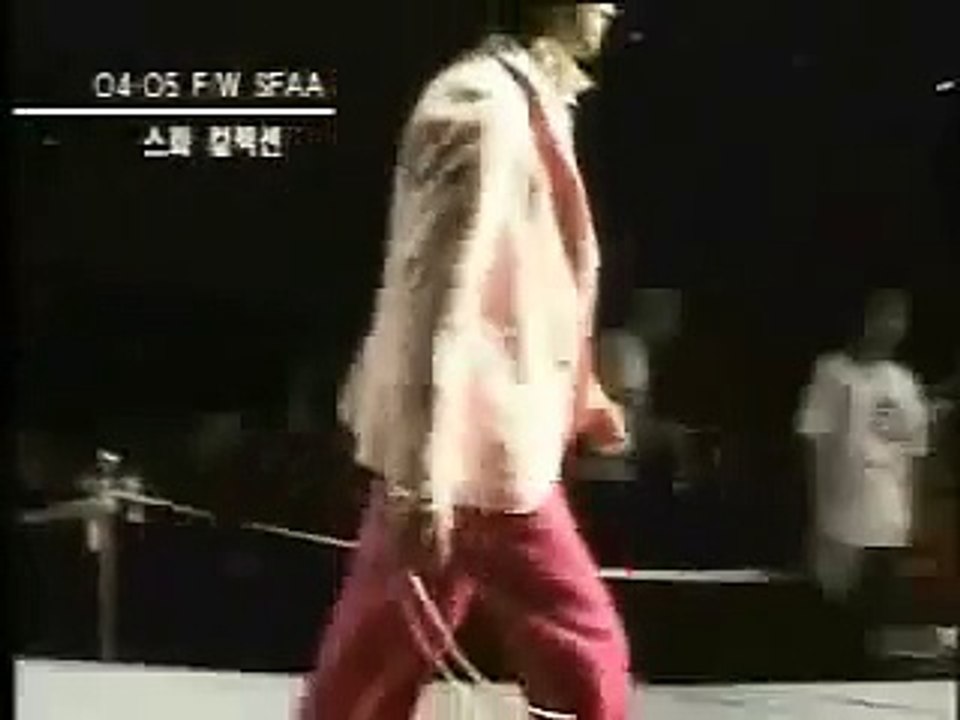 朱智勛走秀