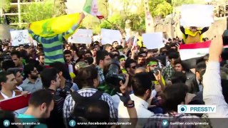 Iranian protesters call for Saudi Embassy’s closure
