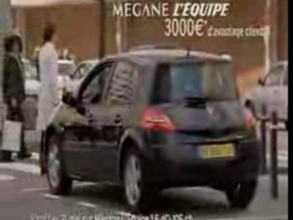 Pub Megane l'equipe