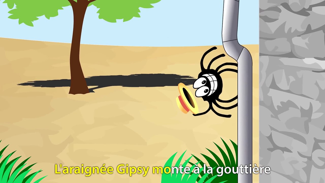 L'araignée Gipsy pour les petits enfant