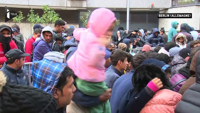 Berlin : un centre d'enregistrement des réfugiés sous tension