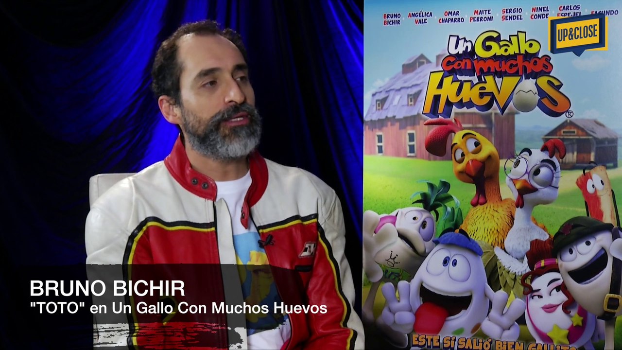 "UN GALLO CON MUCHOS HUEVOS" con BRUNO BICHIR es "TOTO" en UP&CLOSE