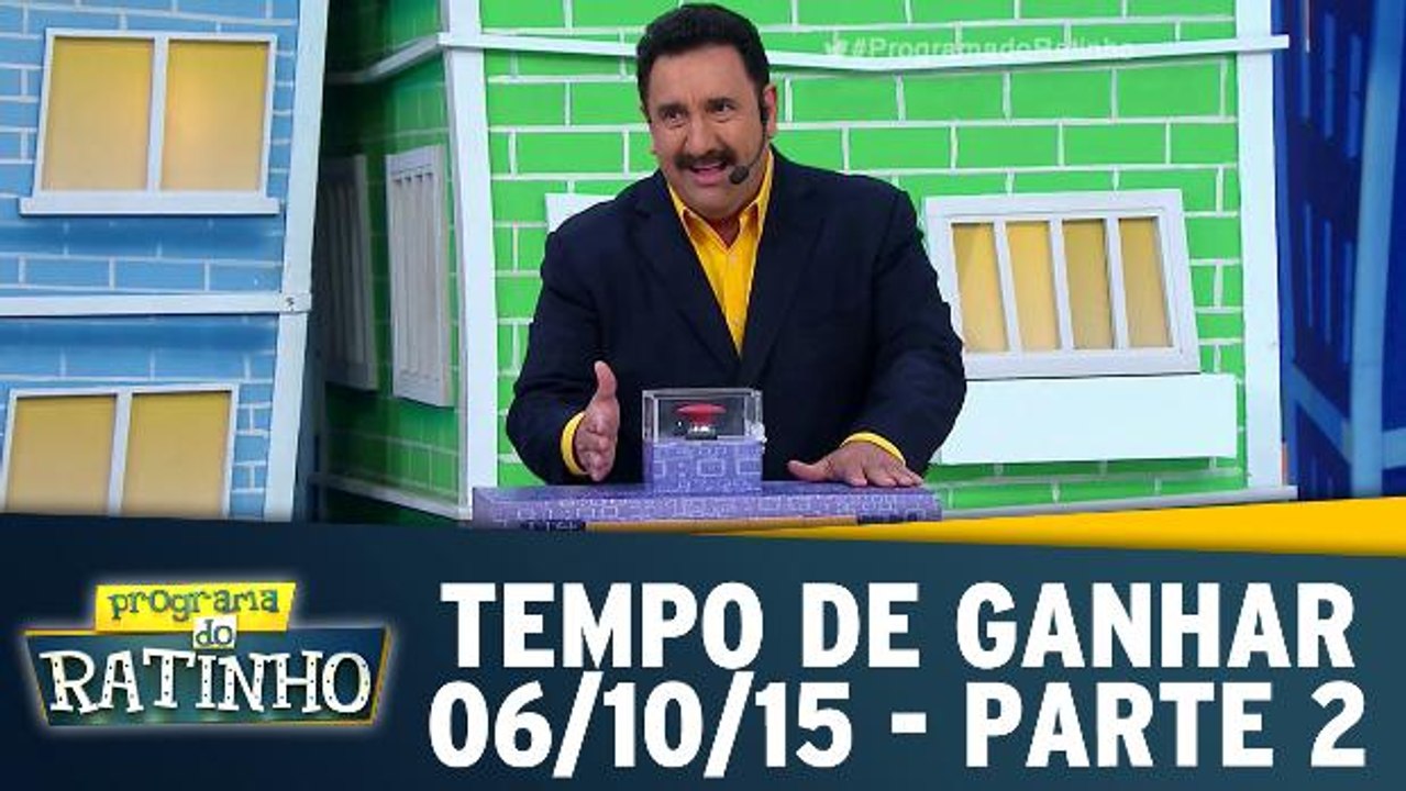 Programa do Ratinho - Tempo de Ganhar - Parte 2
