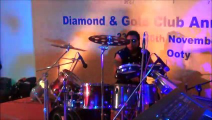wedding sangeet-Gulabi Aankhein Jo Teri  by bearters drummer nikhil shah