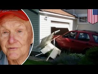 91세의 할아버지, 차고 부수기라는 버킷리스트 드디어 실행!