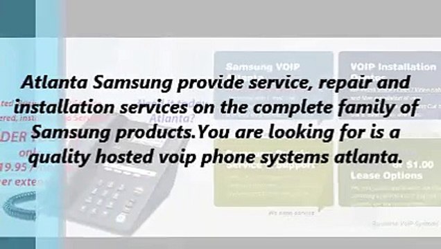 Atlanta Samsung : Voip Phone Systems Atlanta