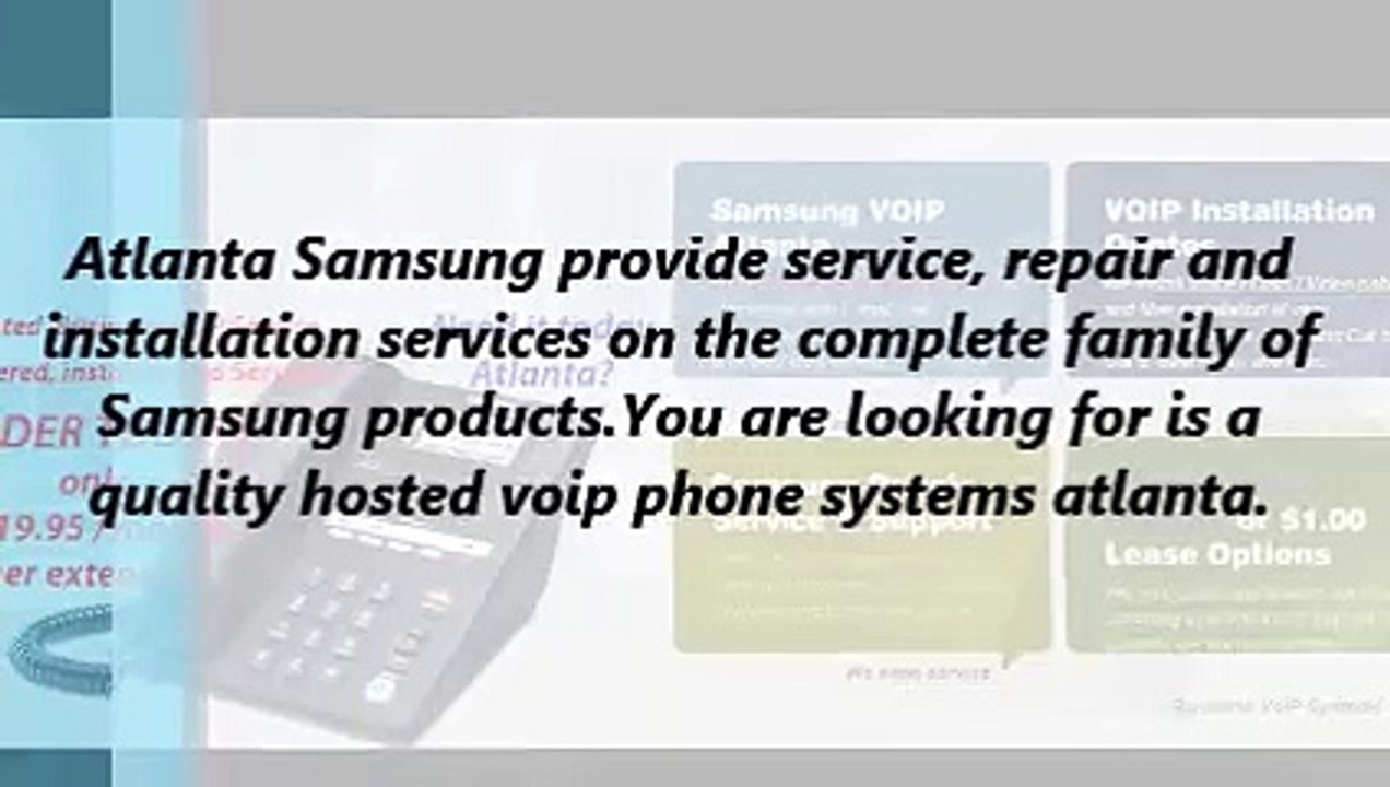 Atlanta Samsung : Voip Phone Systems Atlanta